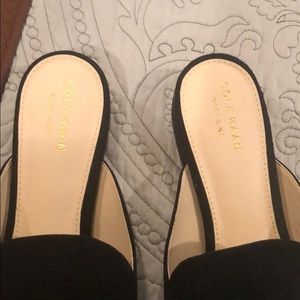 cole haan leopard mule